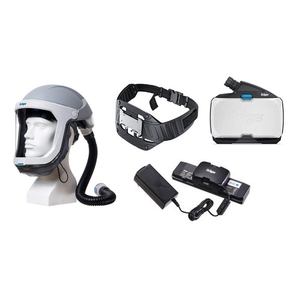 Draeger NA11012 X-plore 8500 PAPR System with Helmet