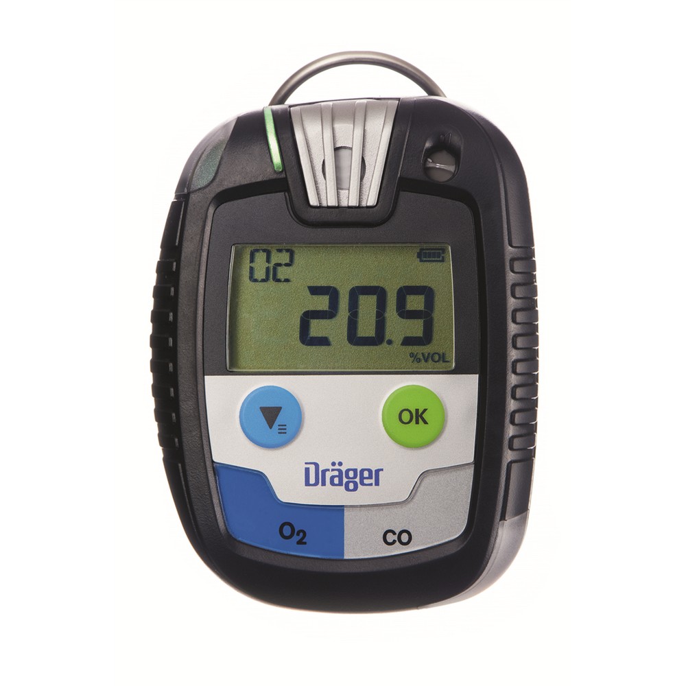 Draeger 8326366 Pac 8500 Single Gas Detector, O2/CO