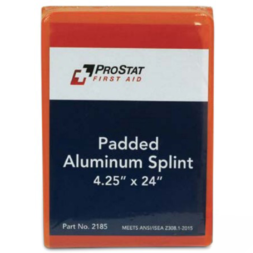Prostat 2185 Padded Aluminum Splint 4.25" x 24"