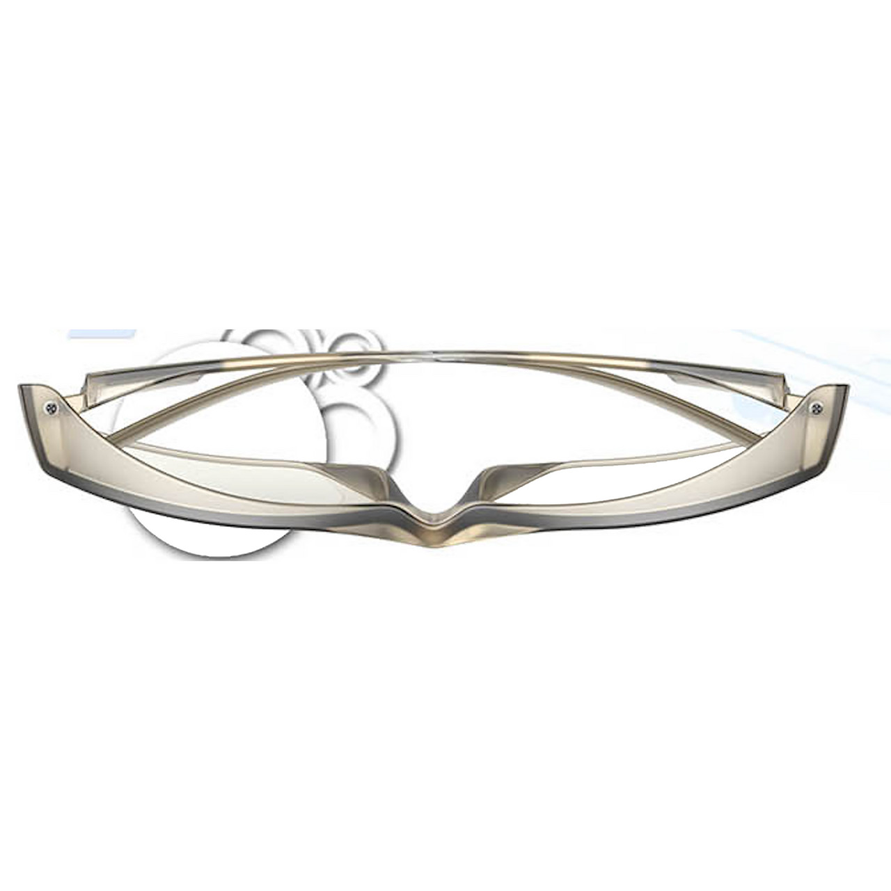 Zing Green 20-105ECO GY C Eco-Friendly Lightweight Safety Glasses with Side Shields -Z-Force, Grey Temples, Clear Lens