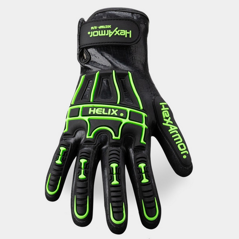HexArmor Helix® 3027IMP Liquid-Resistant Cut A7 Impact Gloves