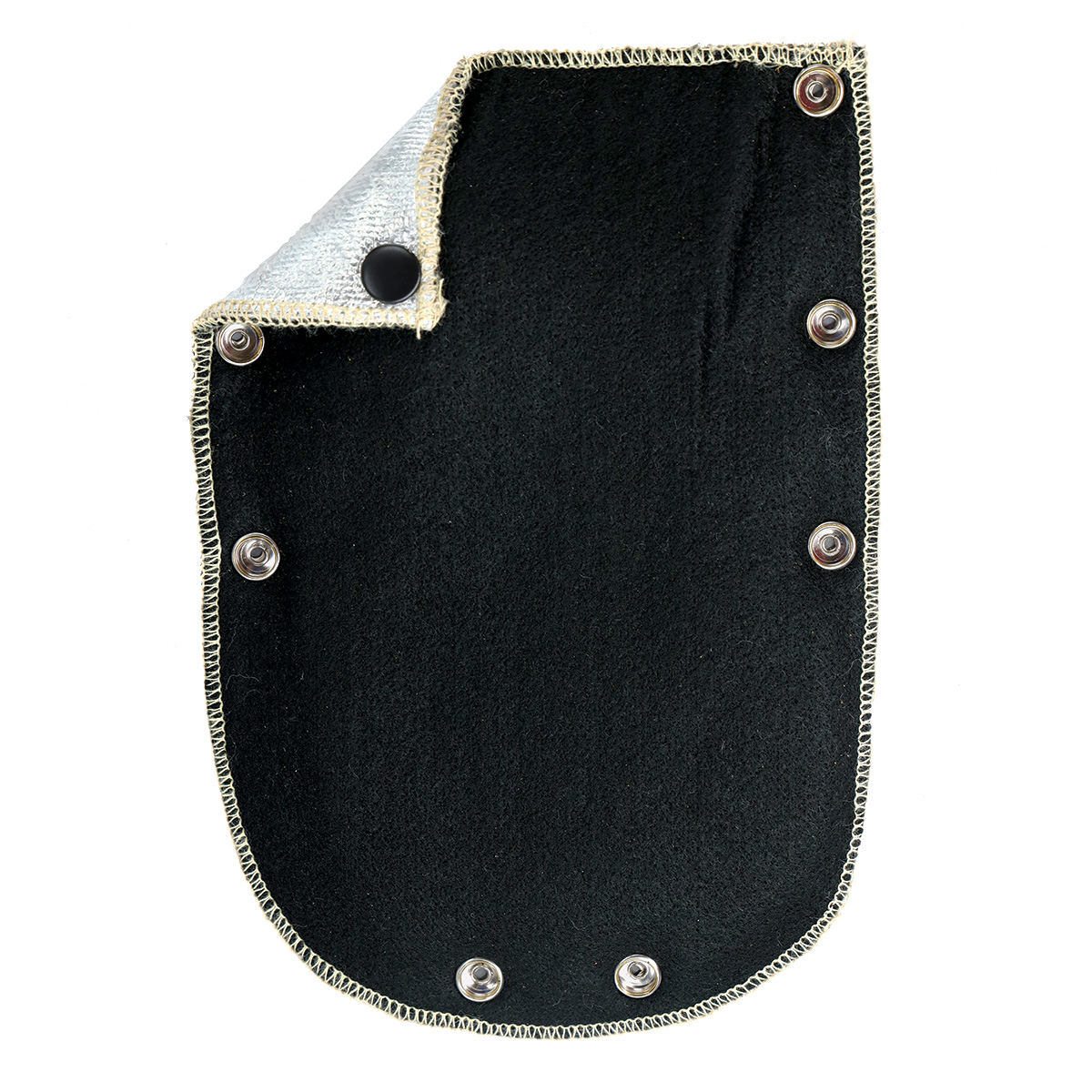 Black Stallion 580AC Aluminized Fiberglass & Carbon Felt Heat Shield (for 580 Stick Glove)