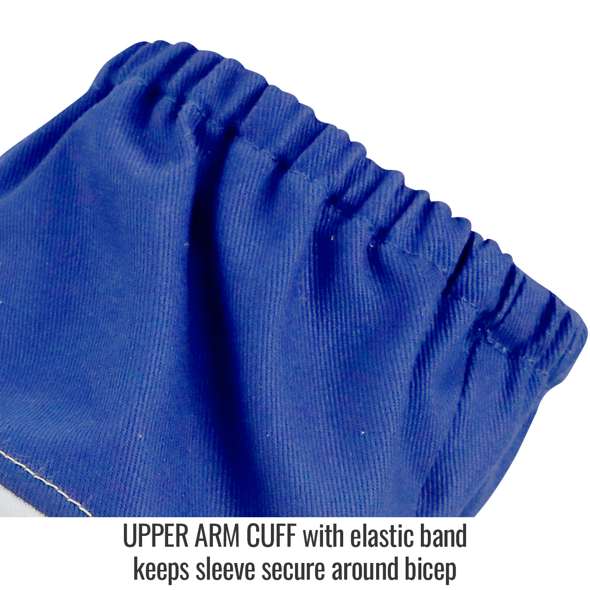 Black Stallion HG-19S Grain Goatskin & FR Cotton Hybrid Welding Sleeves