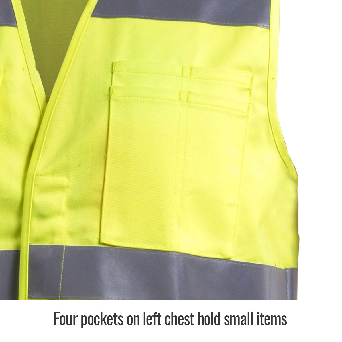 Black Stallion VF1110-HY Hi-Vis Class 2 FR Cotton Vest