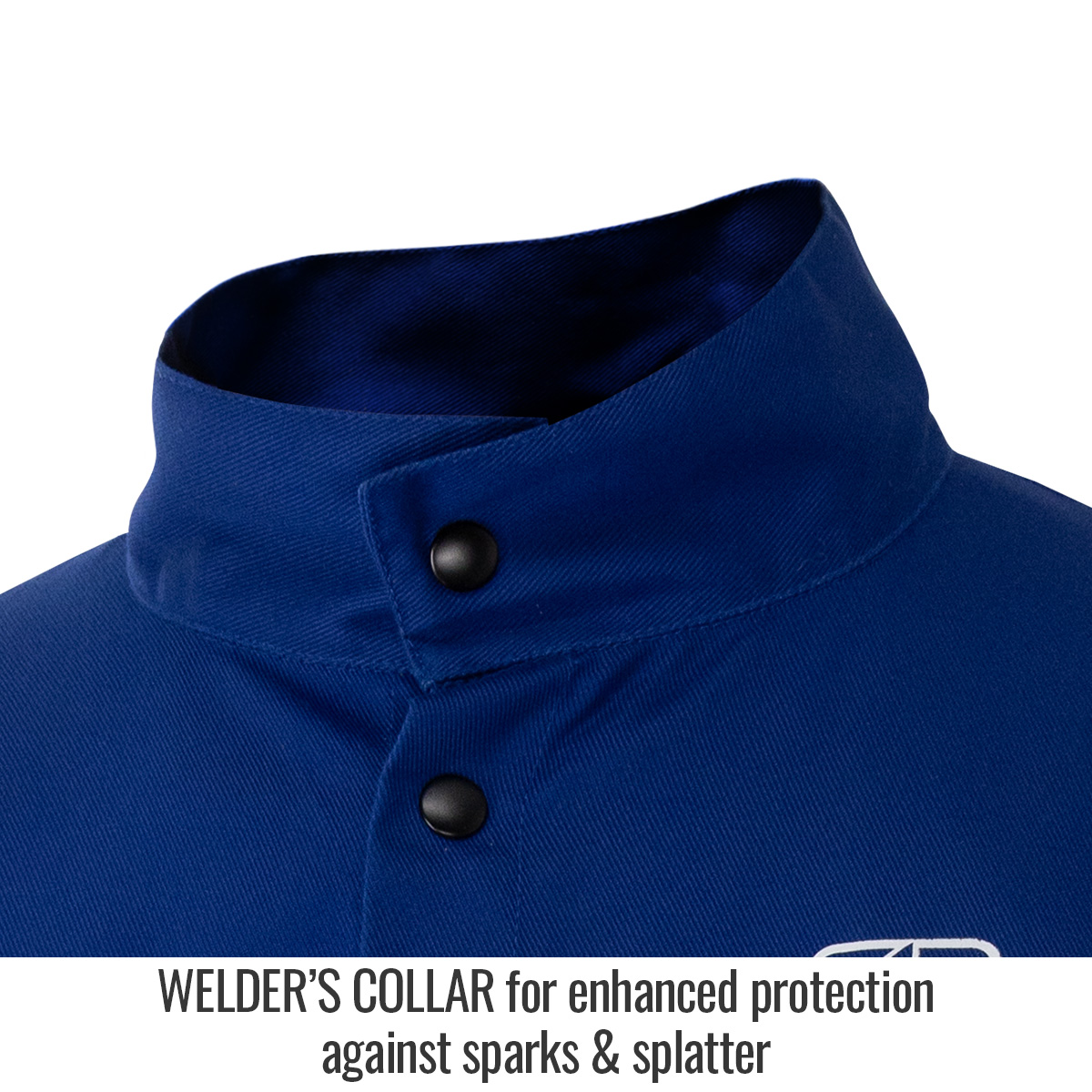 Black Stallion JH3040-RB CORE FR Cotton & Split Cowhide Hybrid Welding Jacket