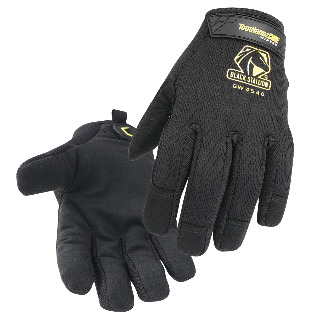 Black Stallion GW4540-BK ToolHandz CORE Multiuse Winter Mechanics Glove