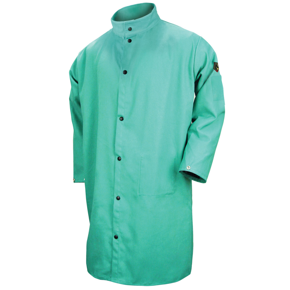 Black Stallion F9-42C FR Cotton Shop Coat, Green