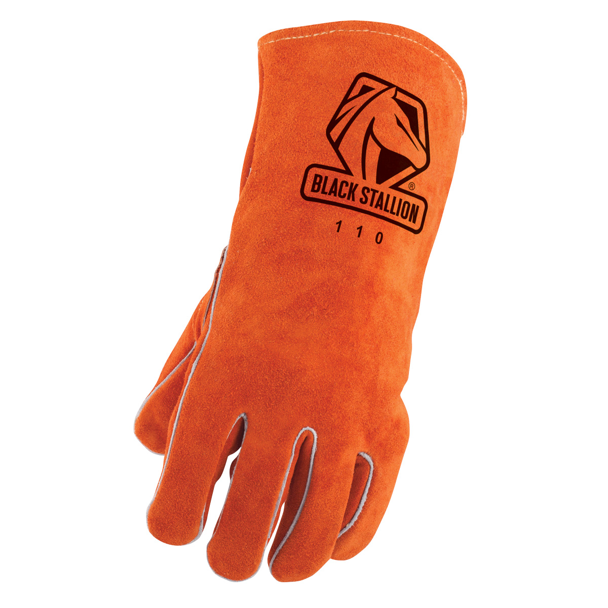 Black Stallion 110LH Select Shoulder Split Cowhide Stick Glove, Left Hand Only