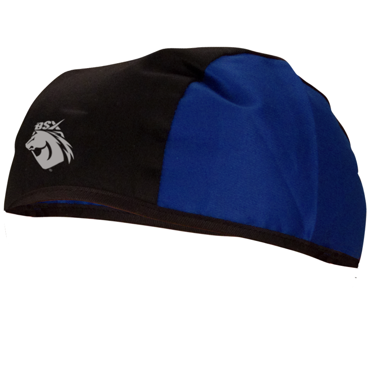 Black Stallion BC5B-BLU BSX Cotton Welding Beanie, Royal Blue and Black