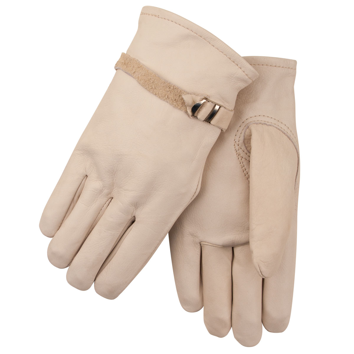 Black Stallion 95 Premium Grain Cowhide Drivers Glove with Pull Strap