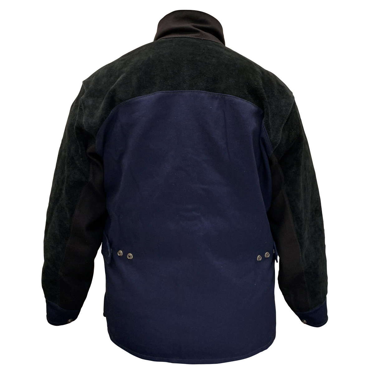 Black Stallion JH1515-NB AngelFire Women's Hybrid Welding Jacket, Navy & Black