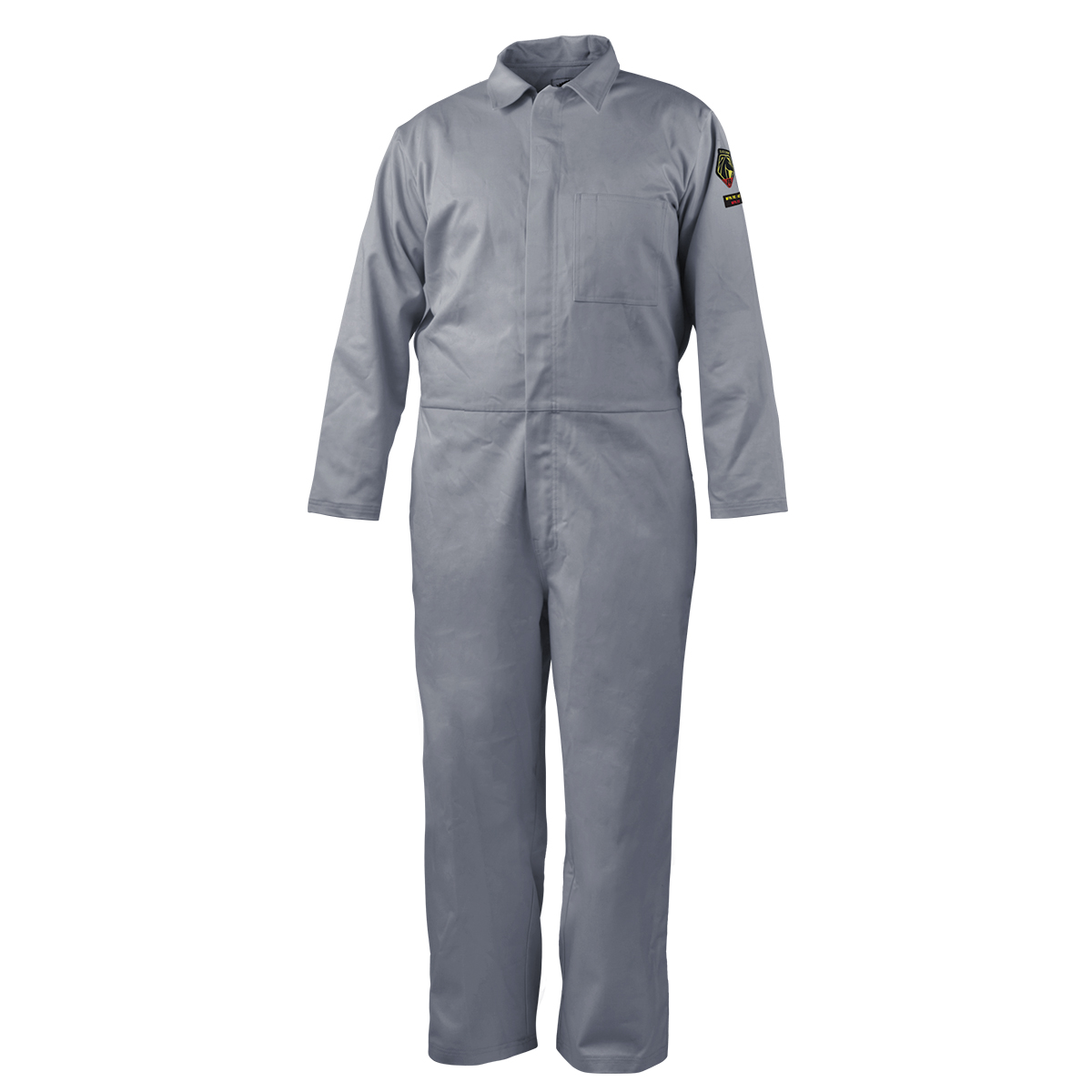 Black Stallion CF2117-GY NFPA 2112 7 oz. FR Cotton Coverall, Gray