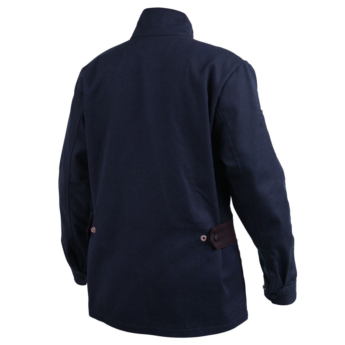 Black Stallion JF1015-NB AngelFire Women's FR Cotton Welding Jacket, Navy & Black