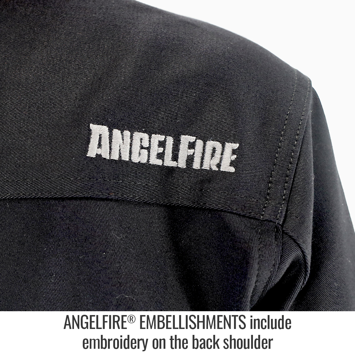 Black Stallion WF3515-BK AngelFire Women's 7 oz. AR/FR Cotton Work Shirt