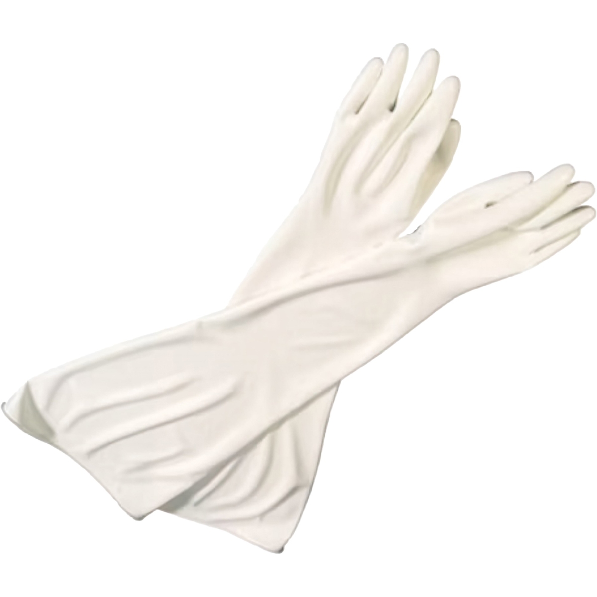 North 8Y1532A 15 Mil, 8" Port Ambidextrous CSM Glovebox Glove - 32"