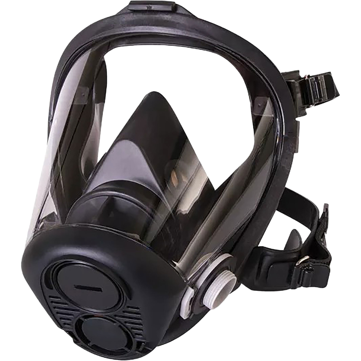 North RU65001 Silicone Full Facepiece with 5-Point Head Harness