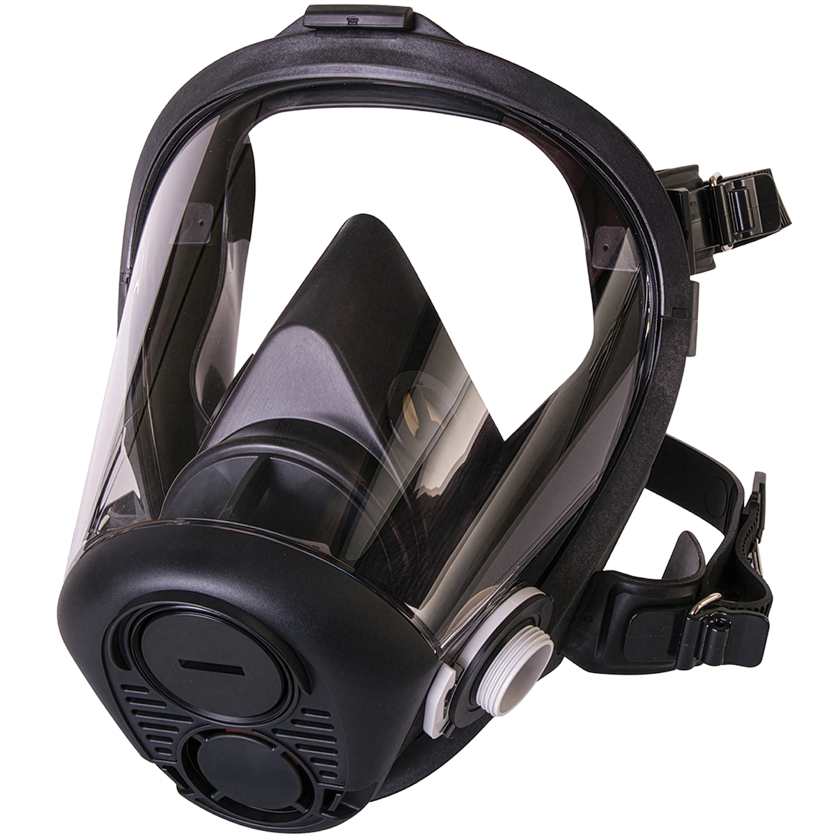 North RU65001 Silicone Full Facepiece with 5-Point Head Harness