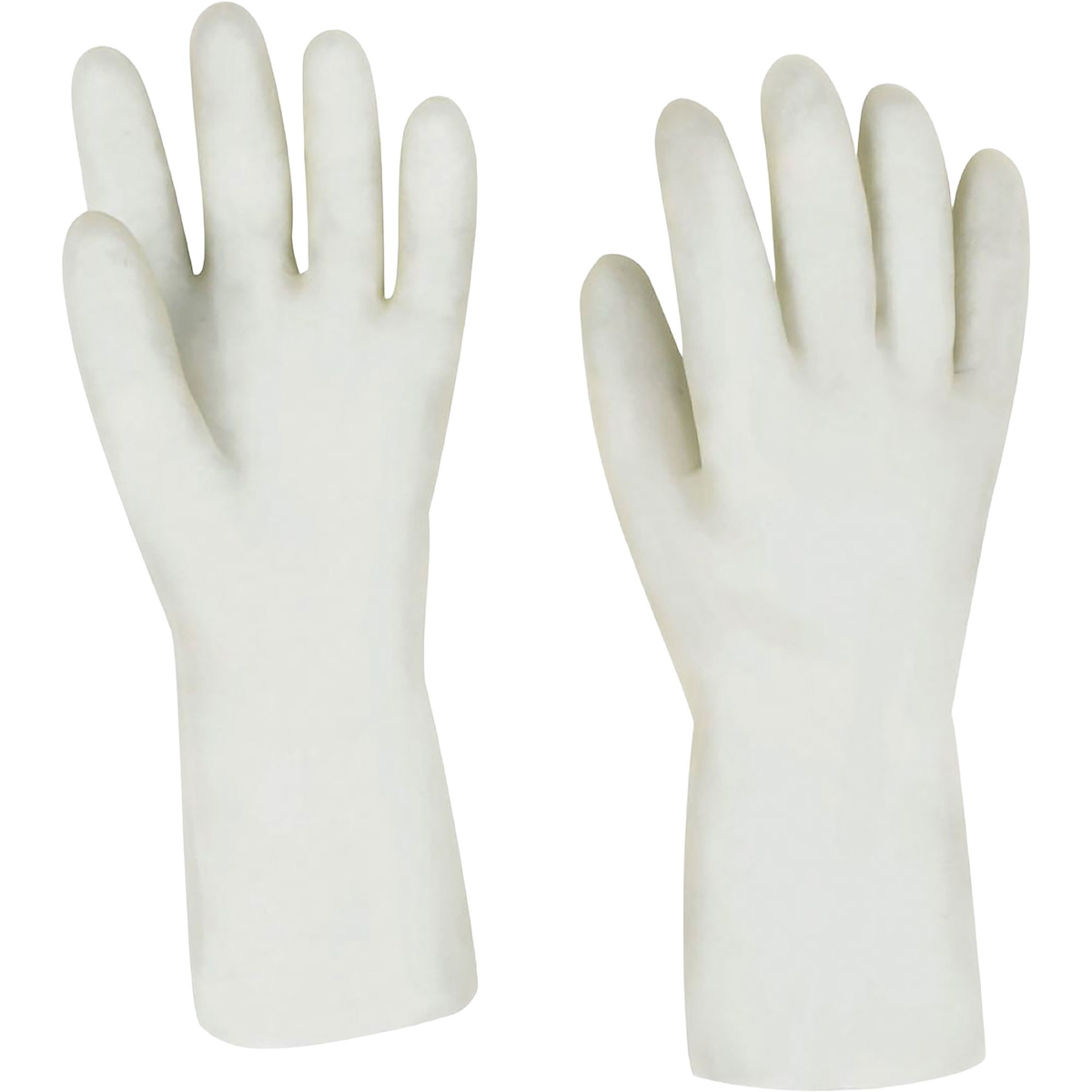 North SK142W/HEM Reusable Class 100 Cleanroom Chemical Resistant Nitrile Glove with Sandy Grip - 15"