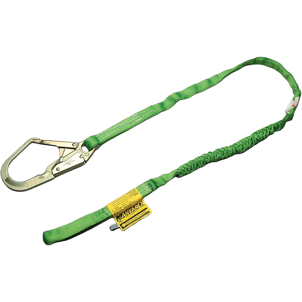 Miller 216TWLS-Z7 Single Leg Stretchable Tublar Shock-Absorbing Lanyard with Locking Snap Hooks