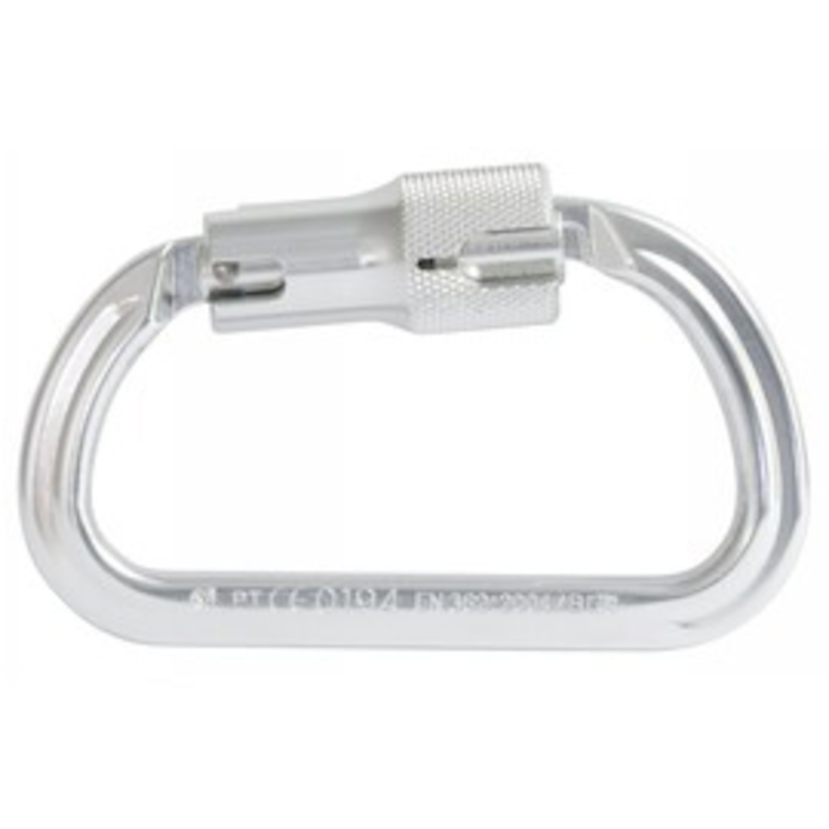 Miller 17D-2-Z7 Double-Action Twist-Lock Carabiner, Aluminum, 1-in Gate Opening