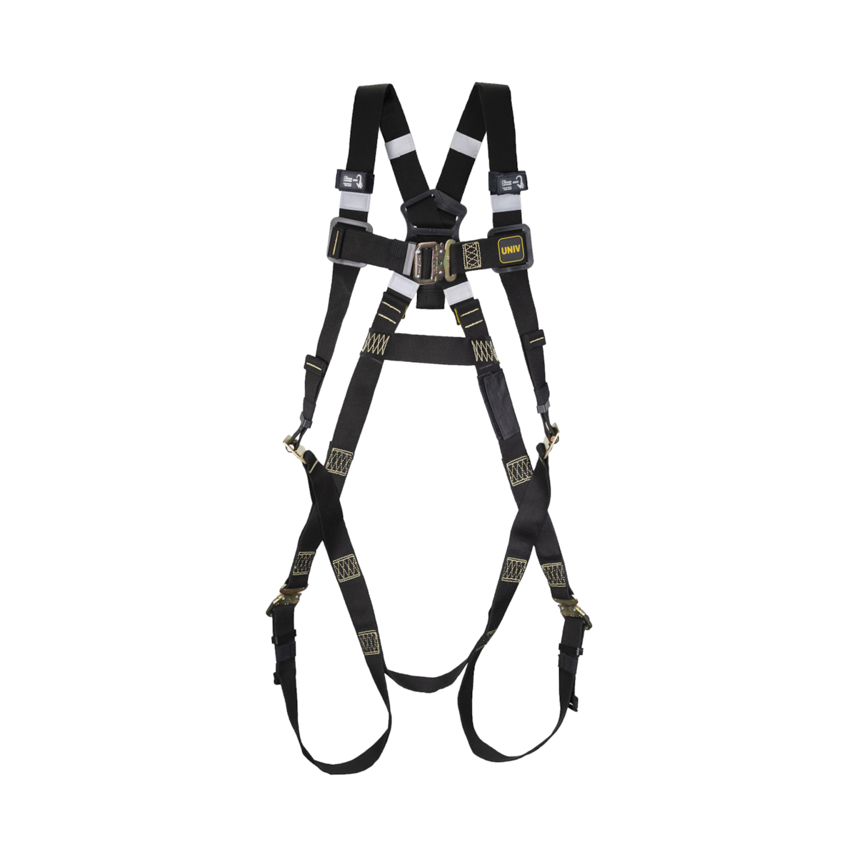 Miller H5WS2 Full-Body Welding Harness with 5 Points of Adjustment, Back D-Rings and Quick-Connect Chest & Leg Buckles