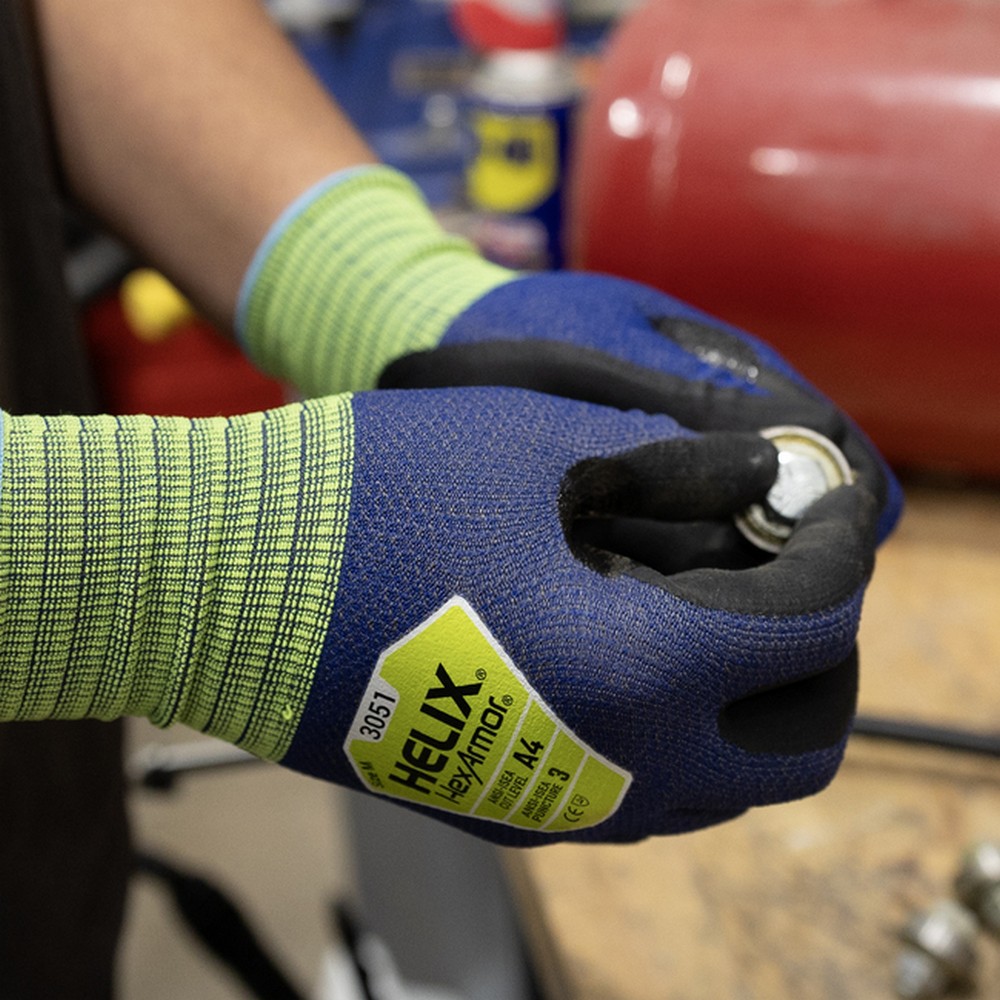 HexArmor Helix 3051 Ultra-Thin 21-Gauge Cut-Resistant Work Gloves