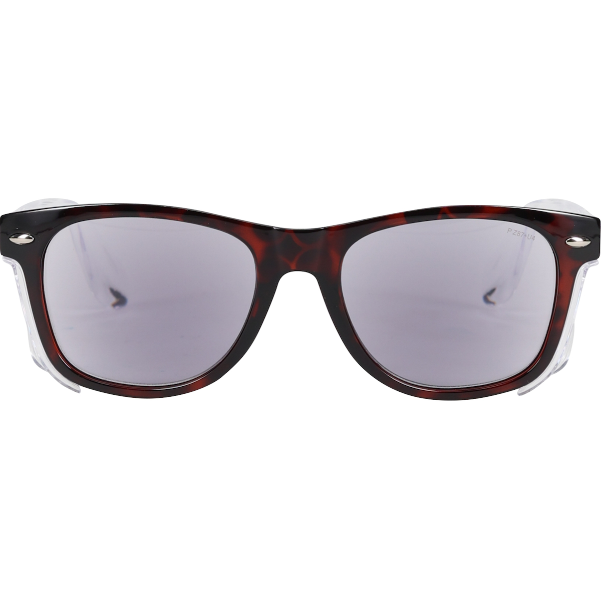 PIP 250-170-8123 Bouton Optical Commuter Auto Focus Reader Safety Glasses, +0.6 to +2.75 Diopter, Brown/Black Frame, Tinted