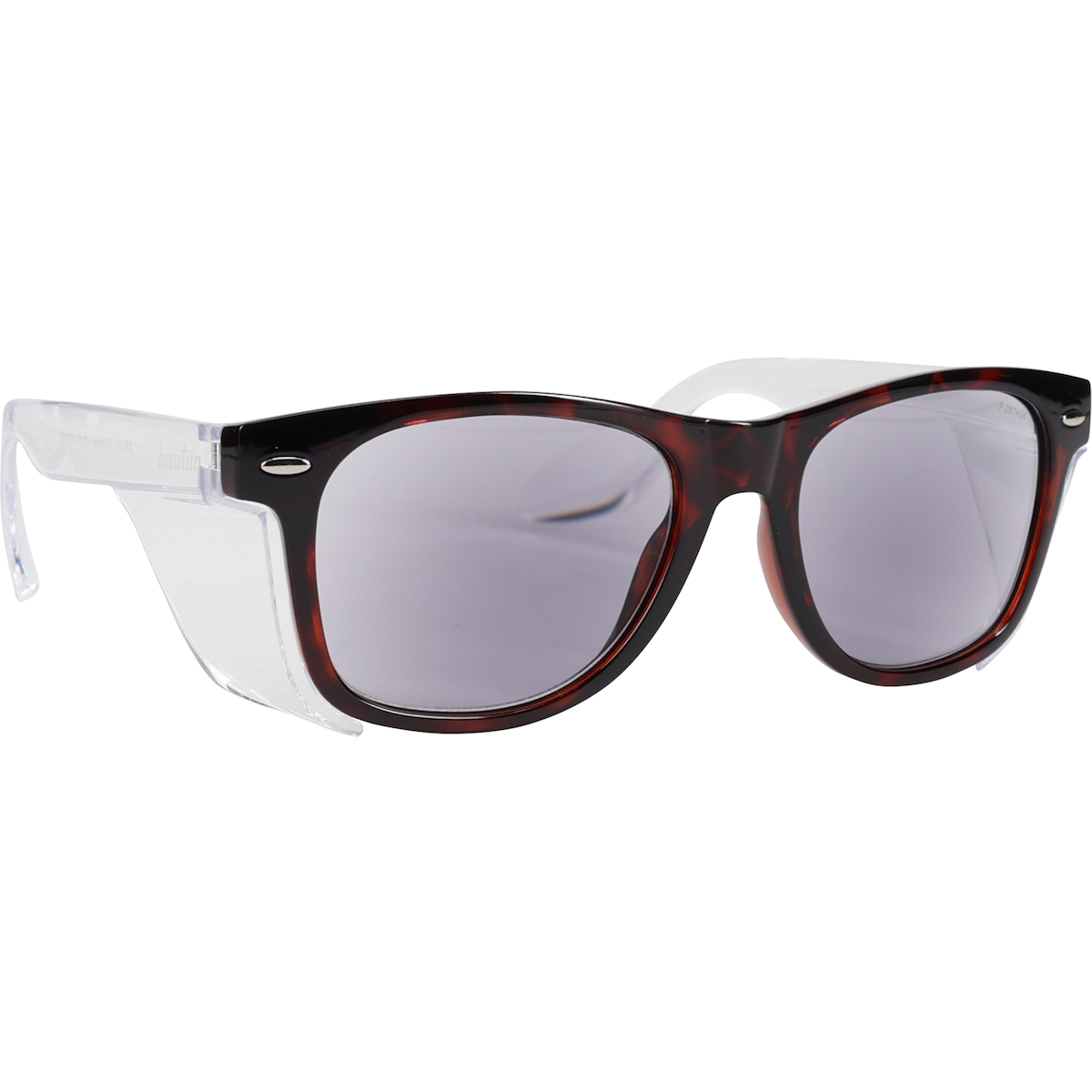 PIP 250-170-8123 Bouton Optical Commuter Auto Focus Reader Safety Glasses, +0.6 to +2.75 Diopter, Brown/Black Frame, Tinted