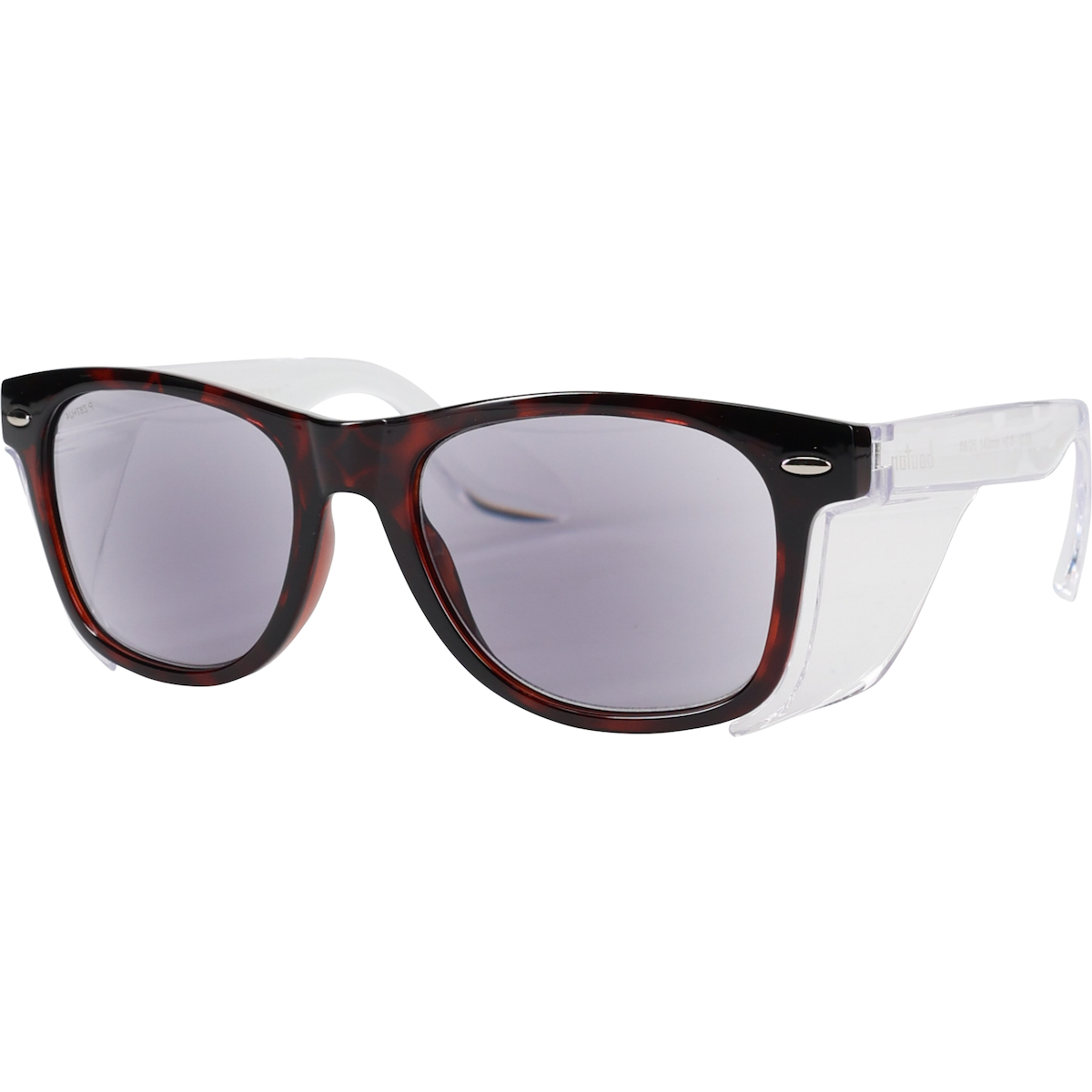PIP 250-170-8123 Bouton Optical Commuter Auto Focus Reader Safety Glasses, +0.6 to +2.75 Diopter, Brown/Black Frame, Tinted