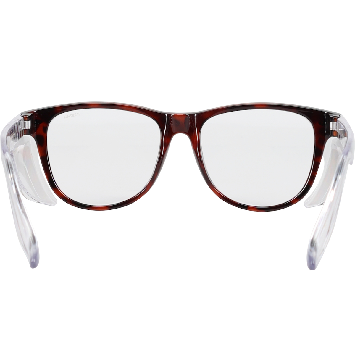 PIP 250-170-8122 Bouton Optical Commuter Auto Focus Reader Safety Glasses, +1.0 to +2.75 Diopter, Black/Brown Frame, Clear