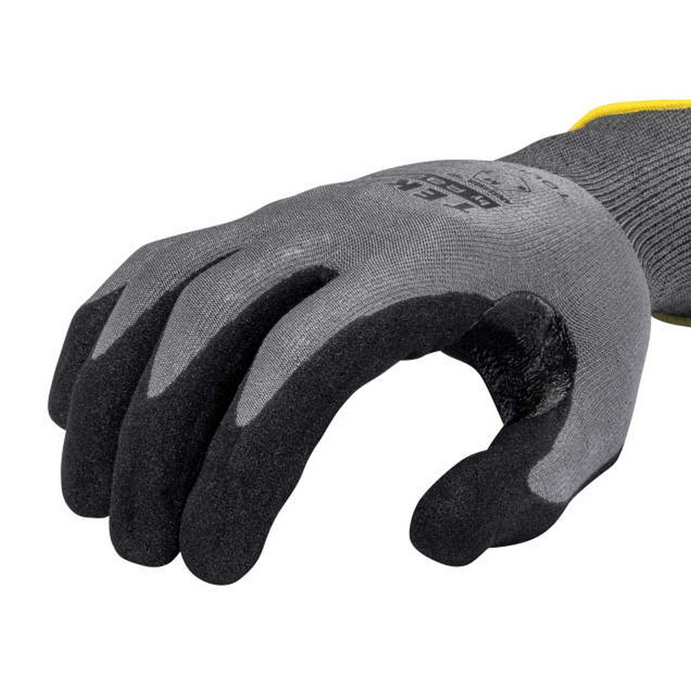 Radians RWG749 TEKTYE 18-Gauge Touchscreen Sandy Nitrile Palm A4 Cut Glove