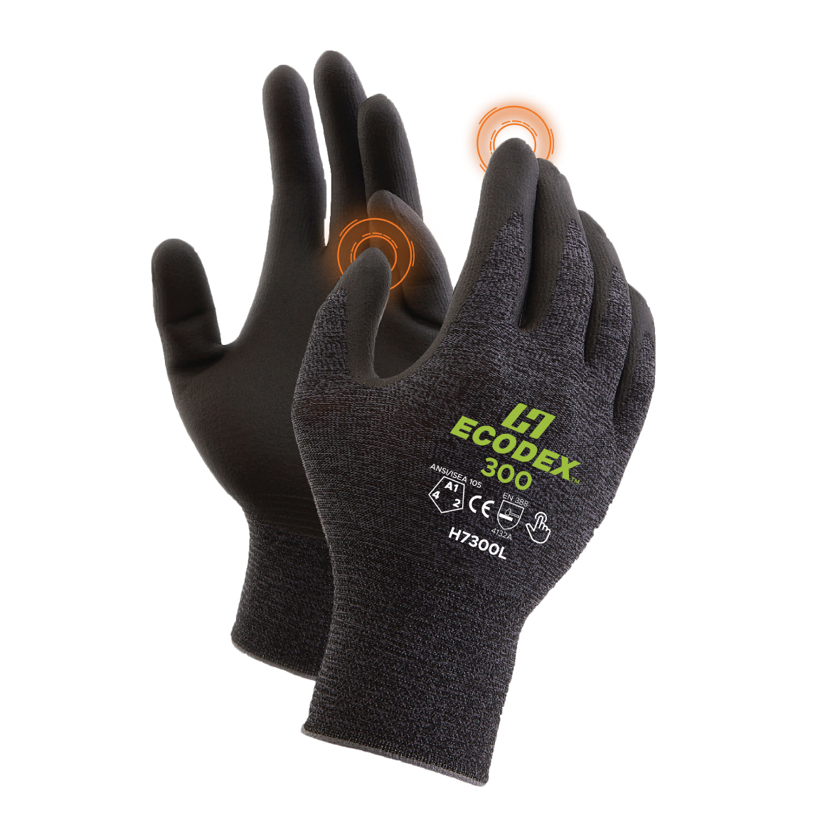 Liberty Safety ECODEX H7300 Medium Weight Touchscreen General Purpose Gloves
