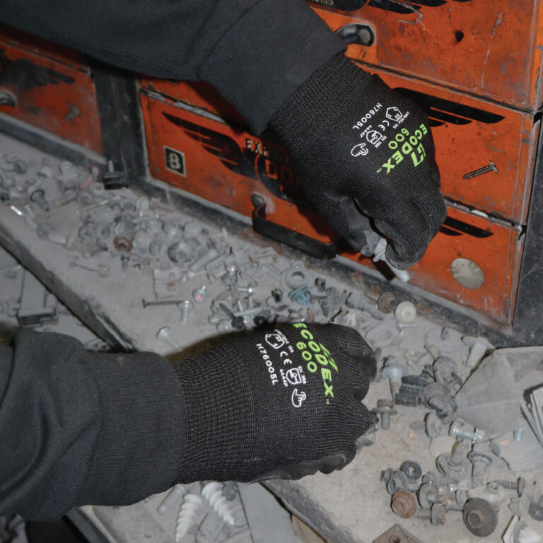 Liberty Safety ECODEX H76005 ANSI A5 Cut Resistant Touchscreen Work Gloves