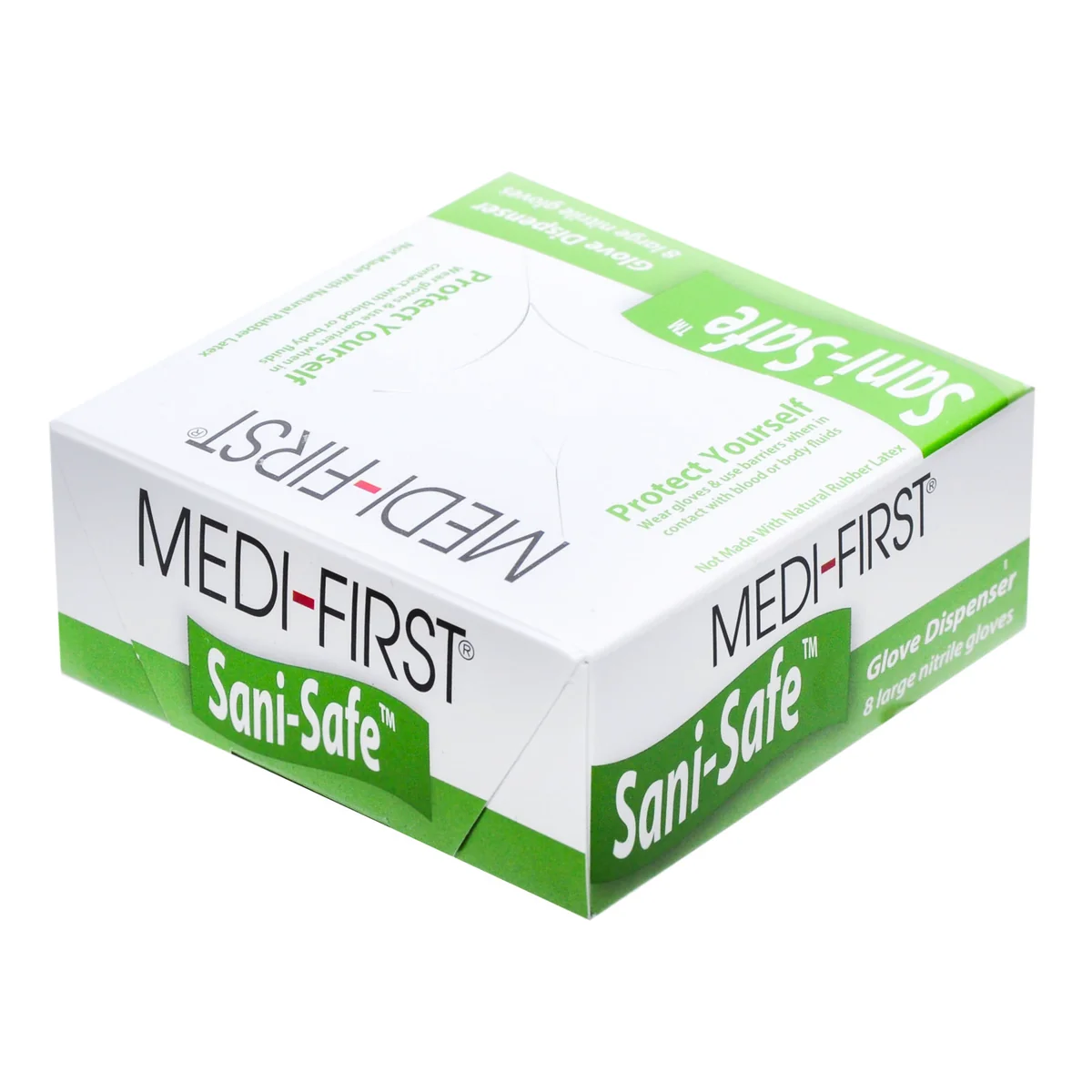 Medi-First MF3858 Sanisafe Nitrile Glove Dispenser Pack (4 Pr/Bx)