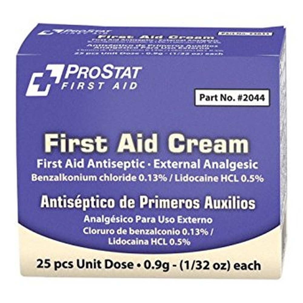 ProStat 2692 First Aid Cream 0.9 g 144ct/Box