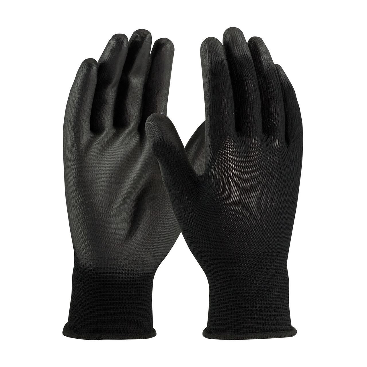 PIP 33-B115 Seamless Knit Polyester Glove with Polyurethane Coated Smooth Grip on Palm & Fingers