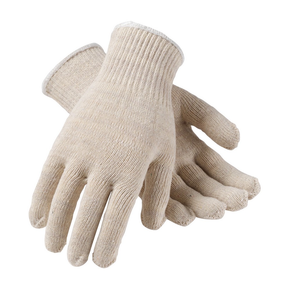 PIP 36-C330PDD Seamless Knit Cotton / Polyester Glove with Double-Sided PVC Dot Grip - Heavy Weight