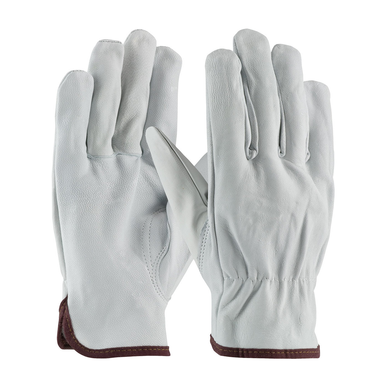 PIP 71-3600 Industry Grade Top Grain Goatskin Leather Drivers Glove - Keystone Thumb