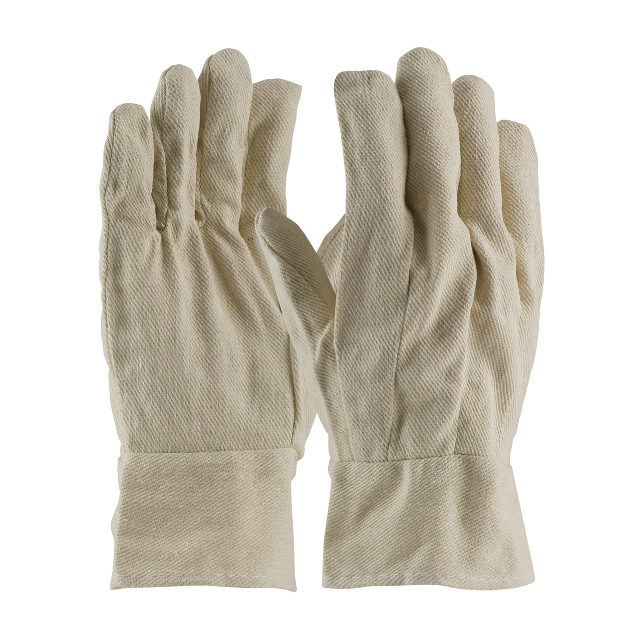 PIP 90-908BT Premium Grade Cotton Canvas Single Palm Glove - Band Top