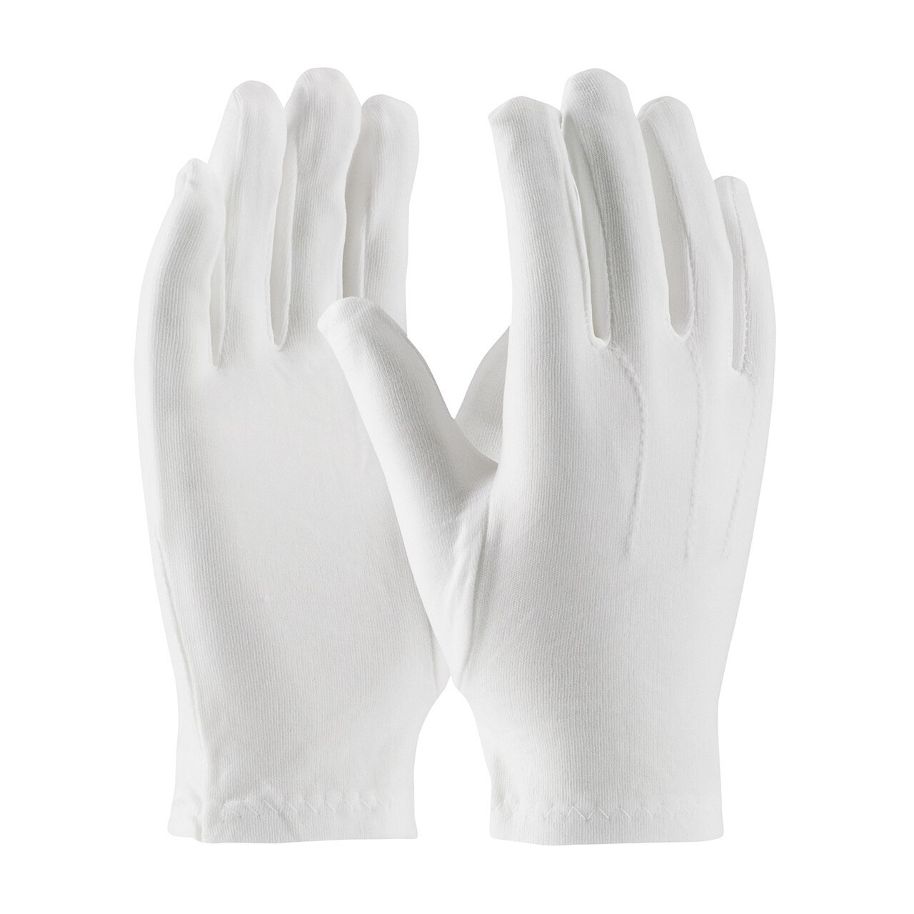 PIP 130-600WM Cabaret 100% Stretch Nylon Dress Glove with Raised Stitching on Back - Open Cuff