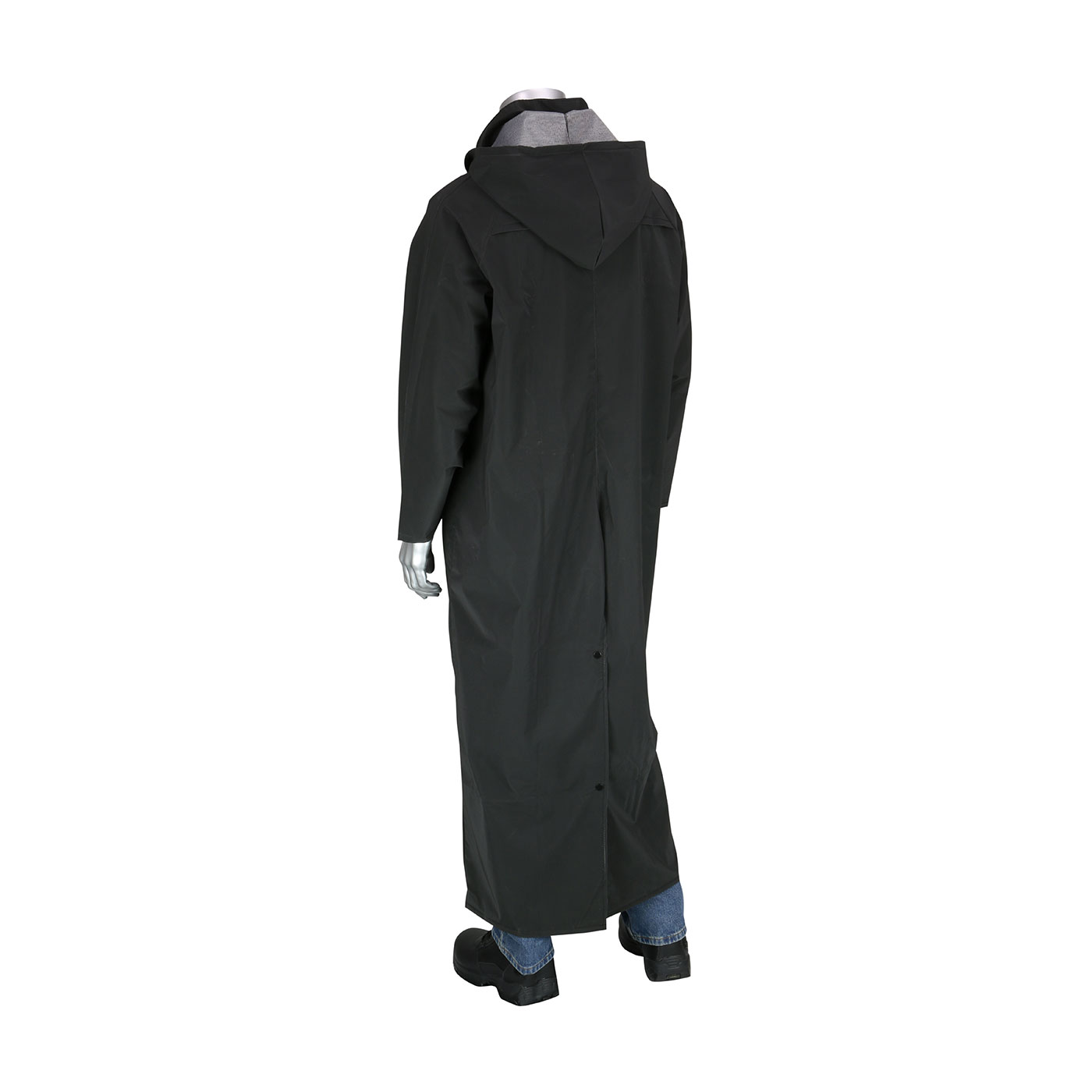 PIP 205-375FR HydroFR PVC Jacket with Hood and Bib Overalls - 0.33 mm