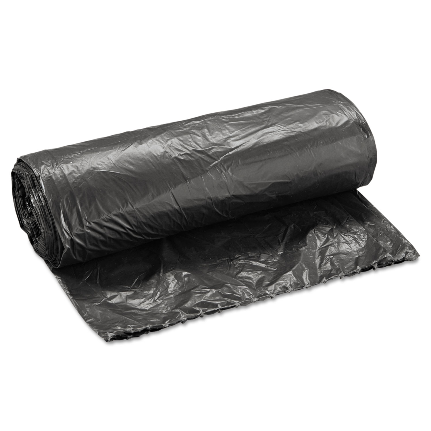 Boardwalk BWK2432L L-Grade Can Liners, 24 x 32, 12-16gal, .35mil, Black