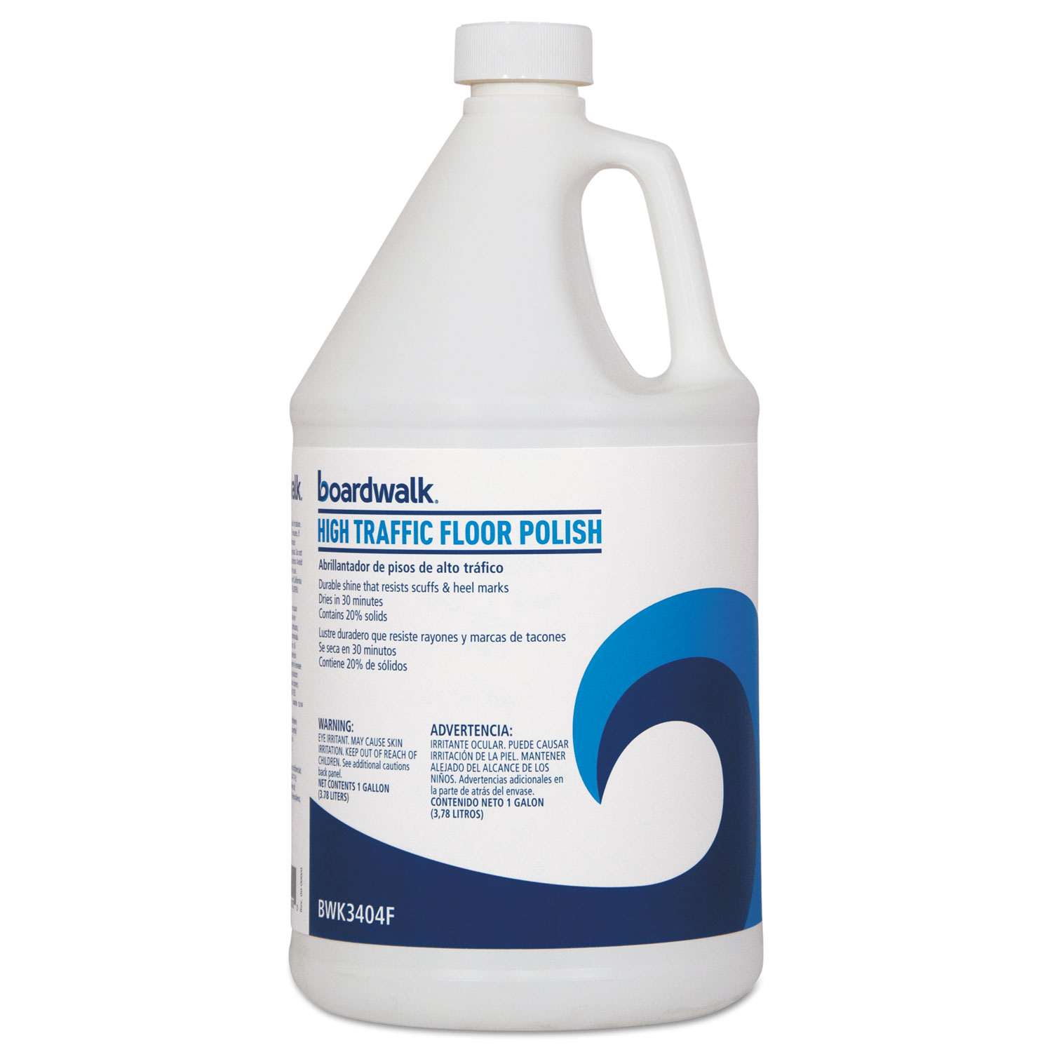 Boardwalk Bwk4404fea High Traffic Floor Polish 1 Gal Bottle The