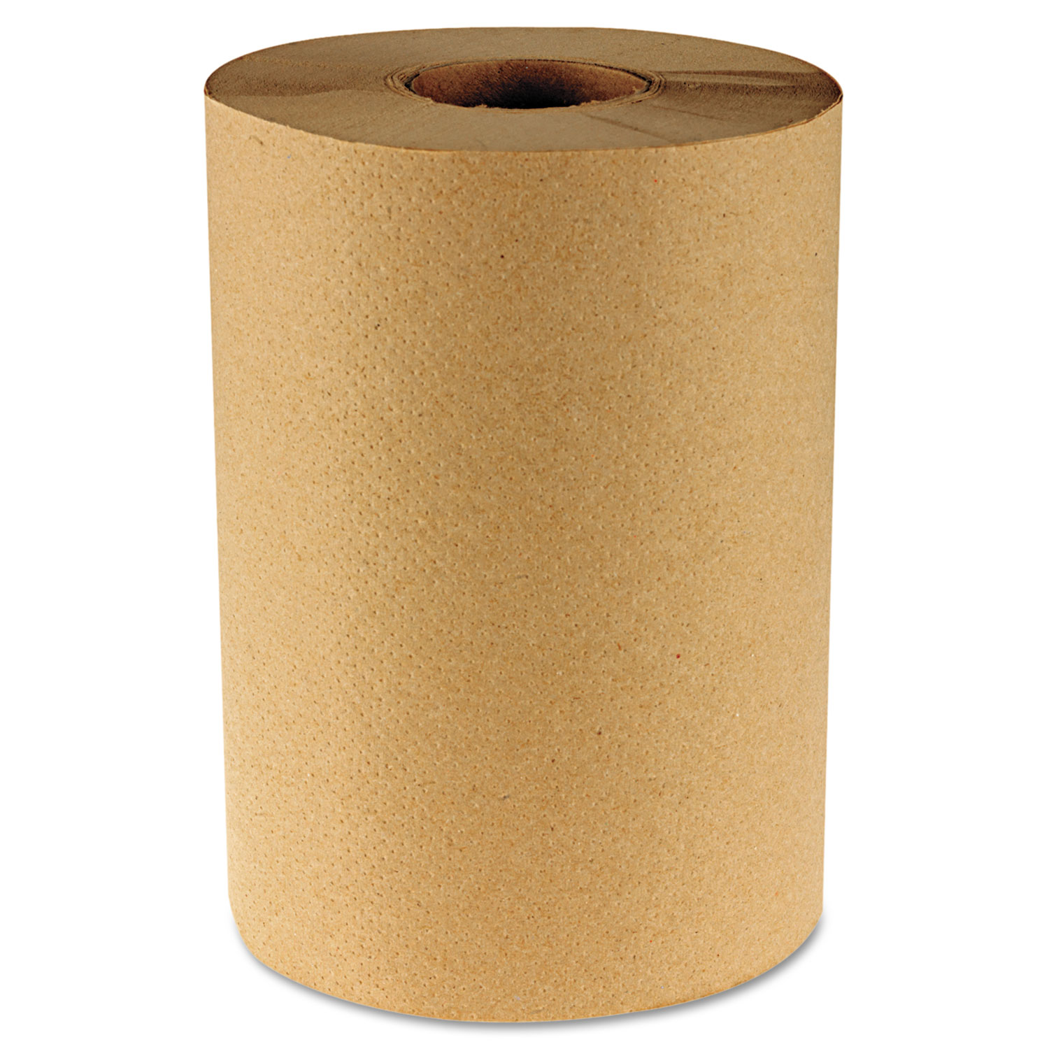 Boardwalk BWK6252 Hardwound Paper Towels, 8" x 350ft, 1-Ply Natural, 12 Rolls/Case