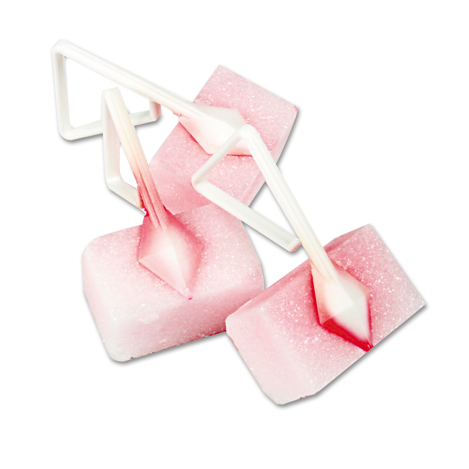 Boardwalk BWKB04BX Toilet Bowl Blocks, Cherry, Solid, 4oz, 12/Box