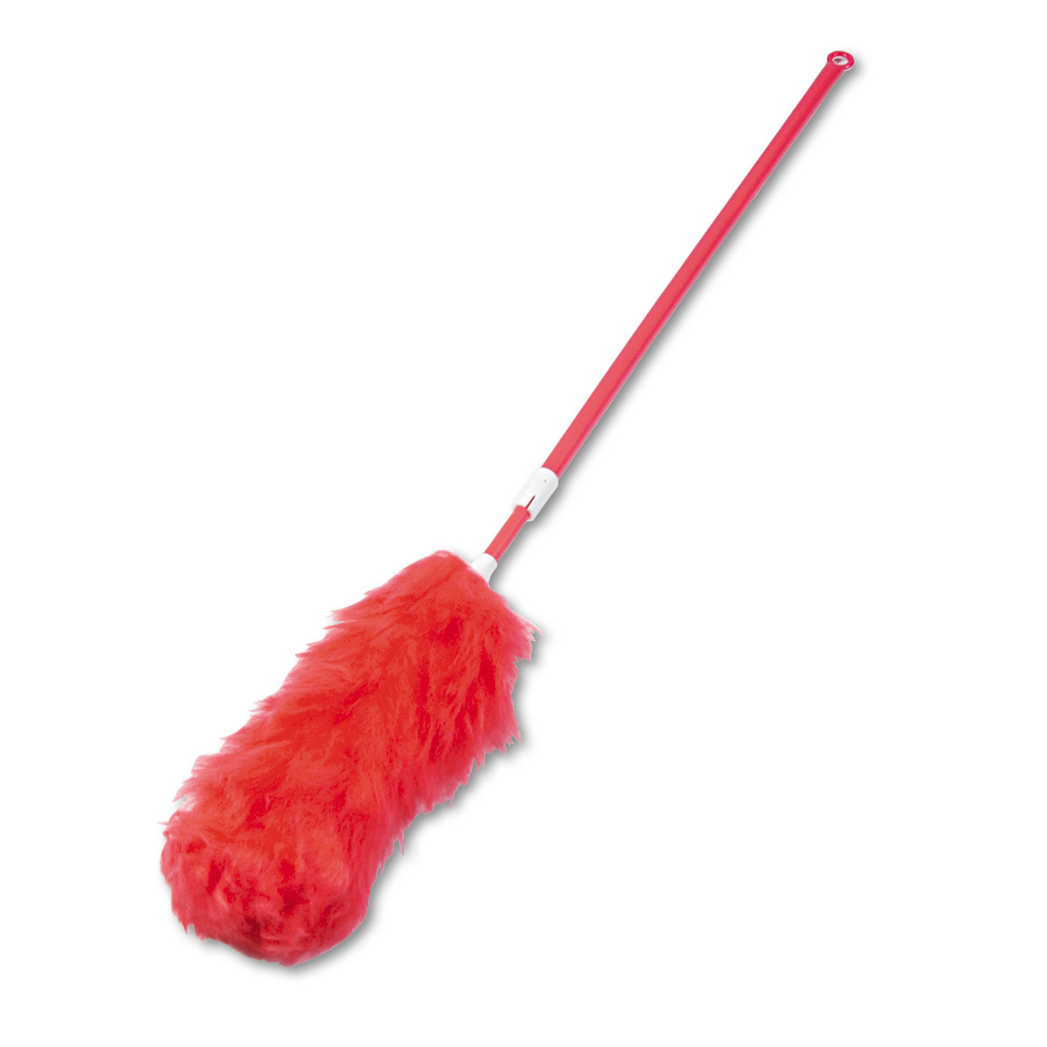 Boardwalk BWKL3850 Lambswool Extendable Duster, Plastic Handle Extends 35" to 48", Assorted Colors