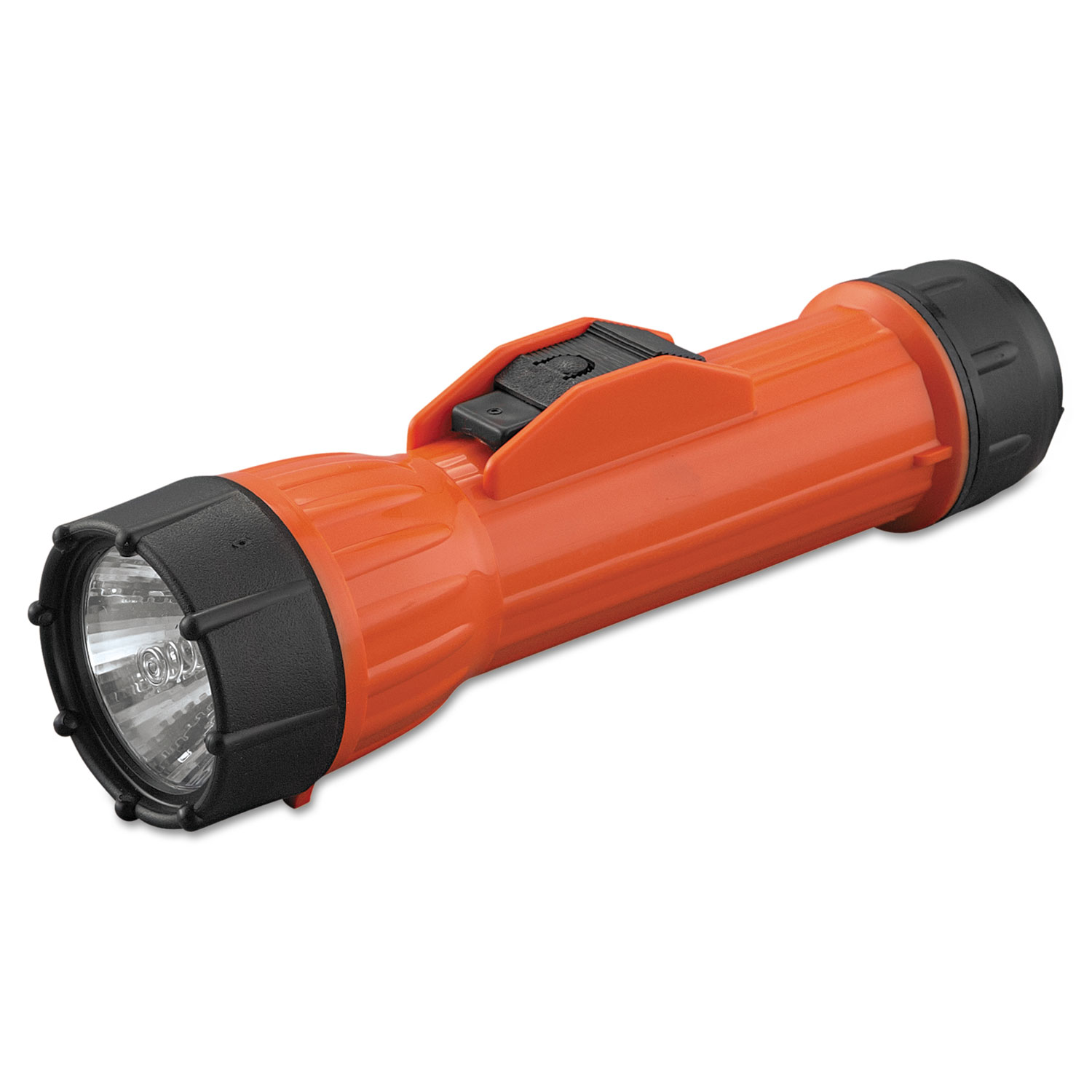 Bright Star BGT14460 WorkSafe Waterproof Flashlight, 2D (Sold Separately), Orange/Black