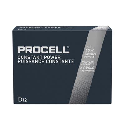 Duracell DURPC1300 Procell Alkaline Batteries, D, 12/Box