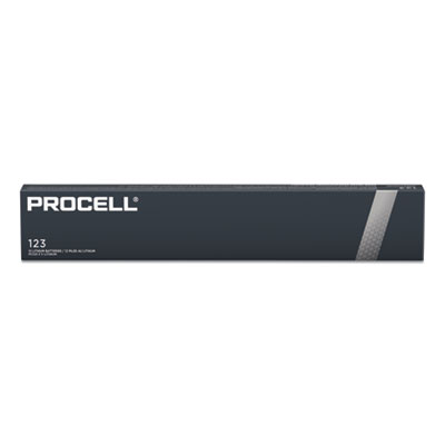 Duracell DURPL123BDK Procell Lithium Batteries, CR123, For Camera, 3V, 12/Box