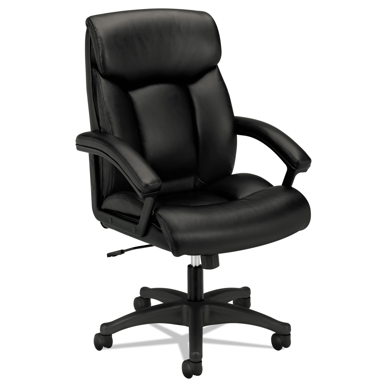 HON BSXVL151SB11 VL151 Series Executive High-Back Chair, Black Leather